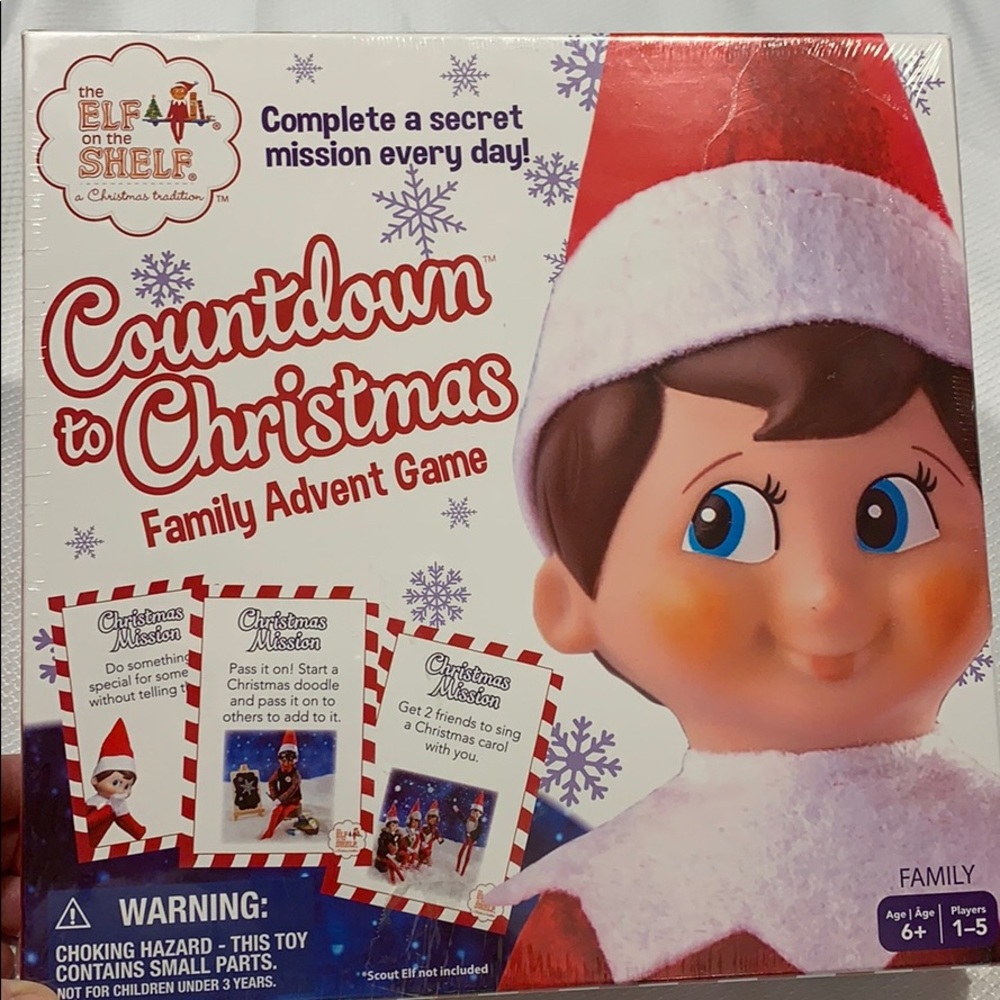 Elf on the Shelf Countdown to Christmas